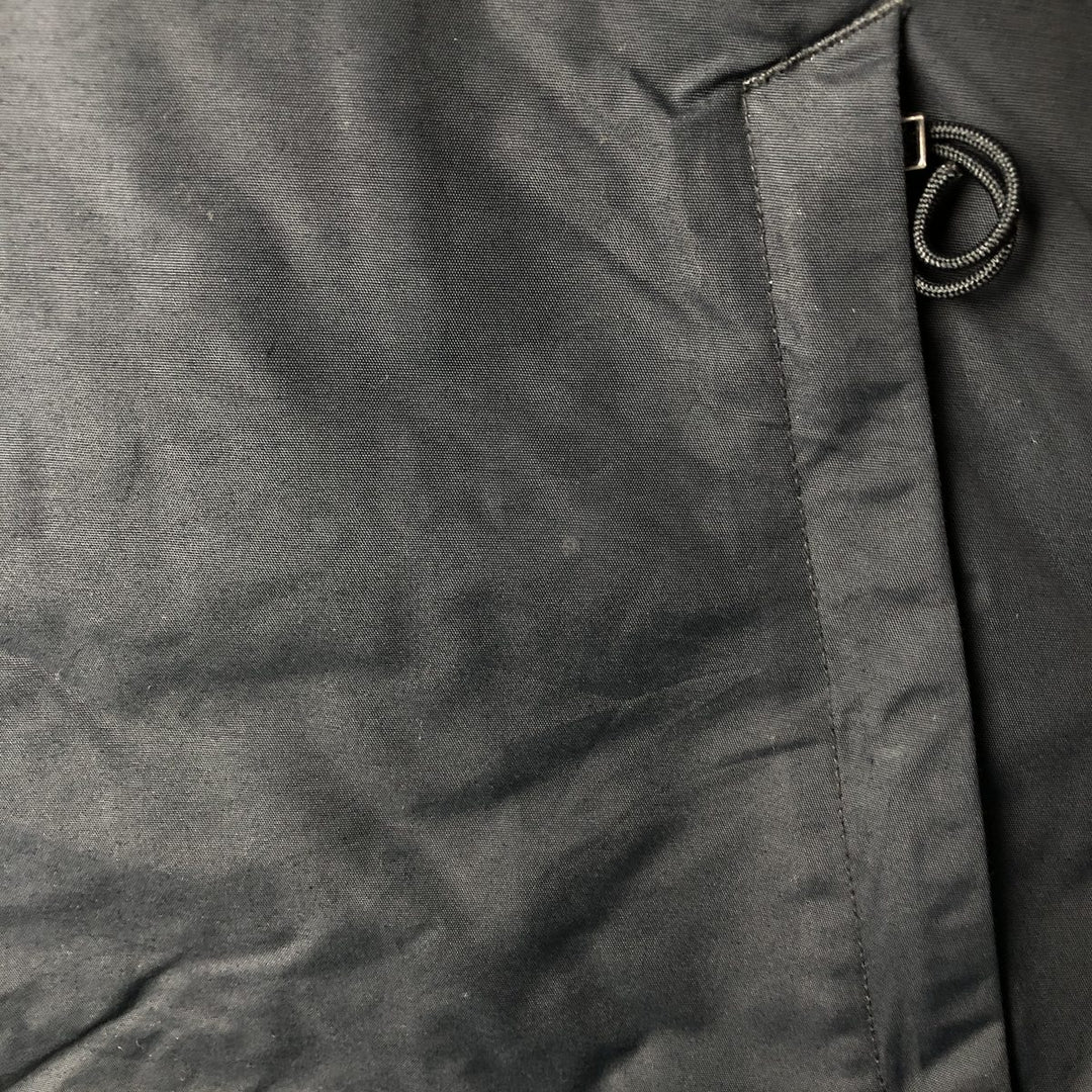 Columbia Mountain Parka Shell Jacket, Men's Size M Nylon black type Vintage Second Hand