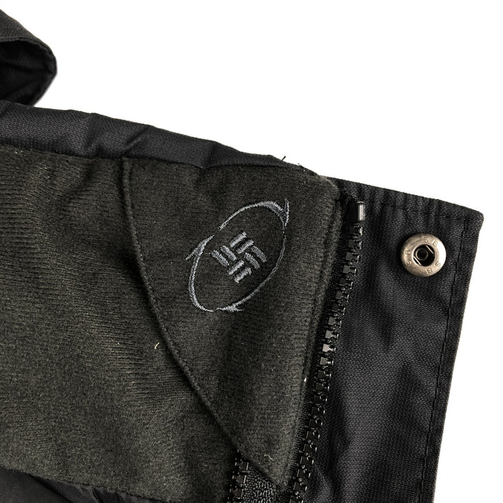 2000'S Columbia Mountain Parka Shell Jacket, Men's Size L Nylon black type Vintage Second Hand