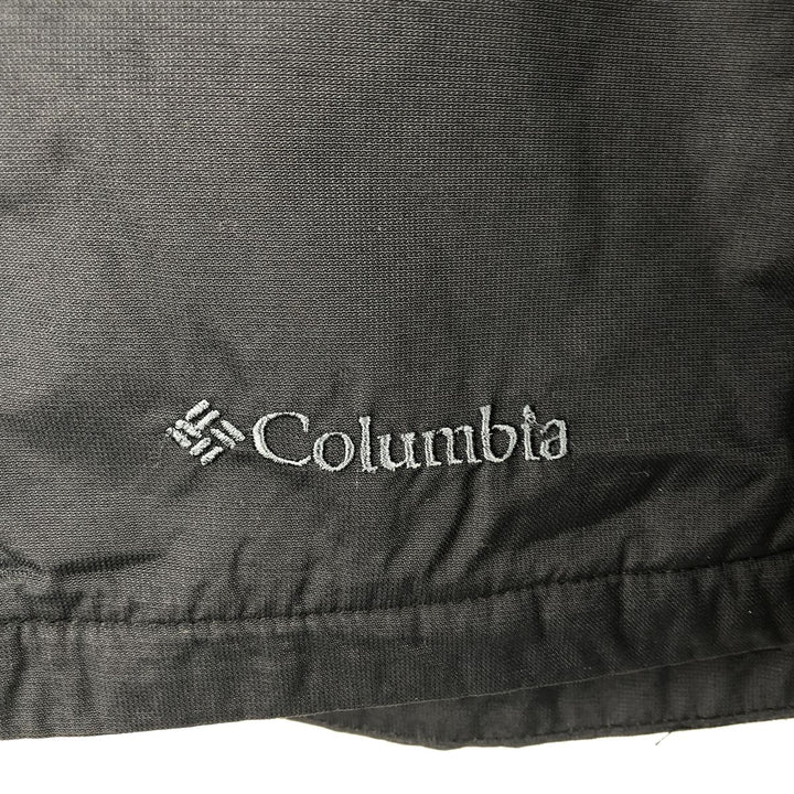 2000'S Columbia Mountain Parka Shell Jacket, Men's Size L Nylon black type Vintage Second Hand
