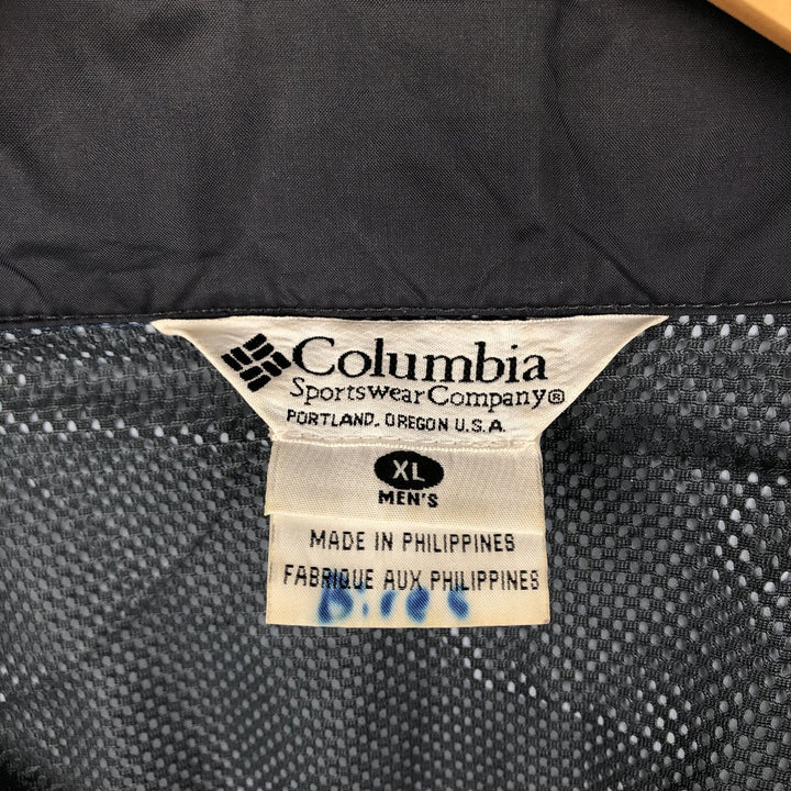 2000'S Columbia Nylon Jacket, Men's XL Nylon black type Vintage Second Hand