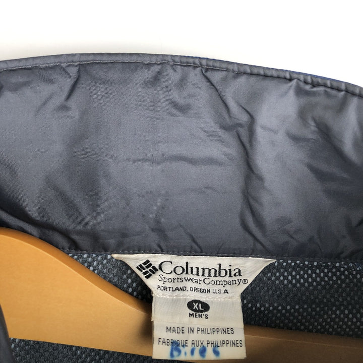 2000'S Columbia Nylon Jacket, Men's XL Nylon black type Vintage Second Hand