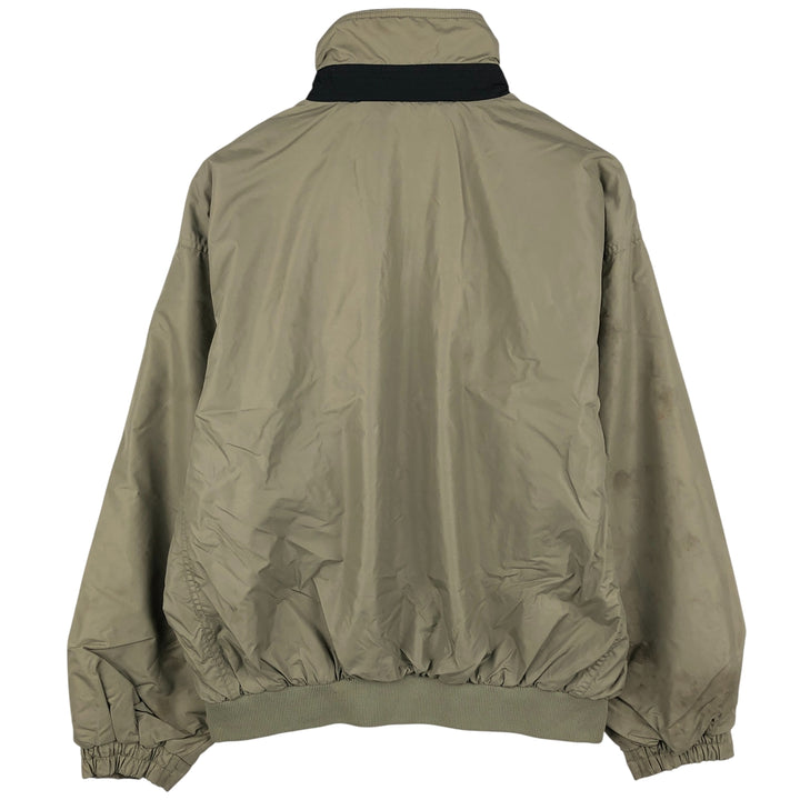 2000'S Columbia padded puffer jacket, men's size L Nylon Khaki type sage green Vintage Second Hand