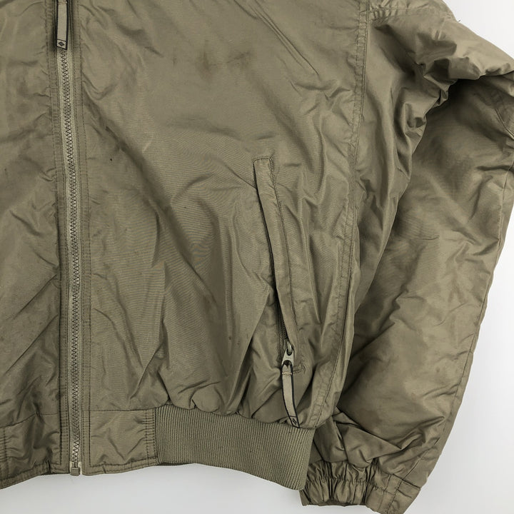 2000'S Columbia padded puffer jacket, men's size L Nylon Khaki type sage green Vintage Second Hand