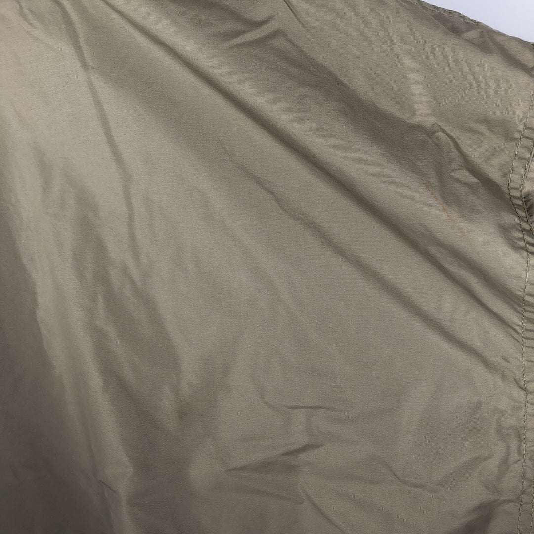 2000'S Columbia padded puffer jacket, men's size L Nylon Khaki type sage green Vintage Second Hand