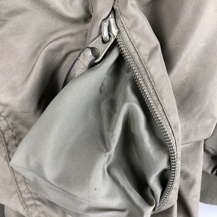2000'S Columbia padded puffer jacket, men's size L Nylon Khaki type sage green Vintage Second Hand