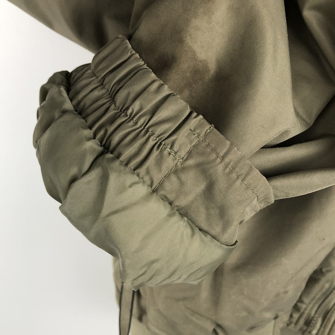 2000'S Columbia padded puffer jacket, men's size L Nylon Khaki type sage green Vintage Second Hand