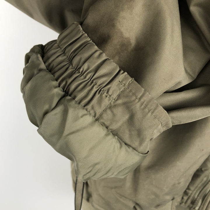 2000'S Columbia padded puffer jacket, men's size L Nylon Khaki type sage green Vintage Second Hand