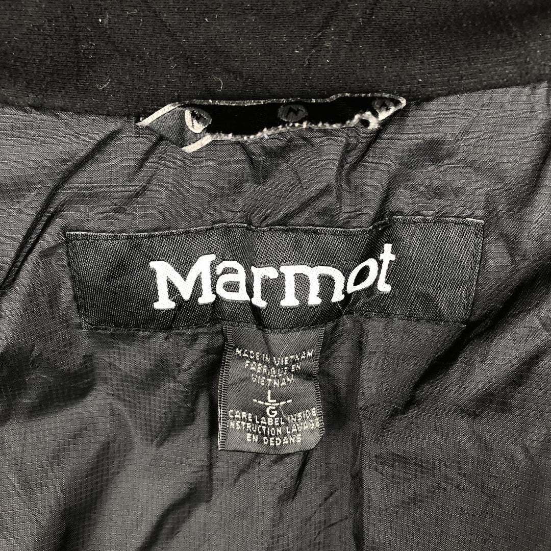 Marmot Ripstop Padded Puffer Jacket, Men's Size L Nylon black type Vintage Second Hand