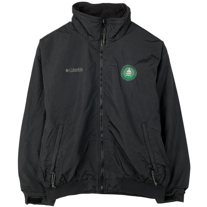 2000'S Columbia padded puffer jacket, men's size L unclear black type Vintage Second Hand