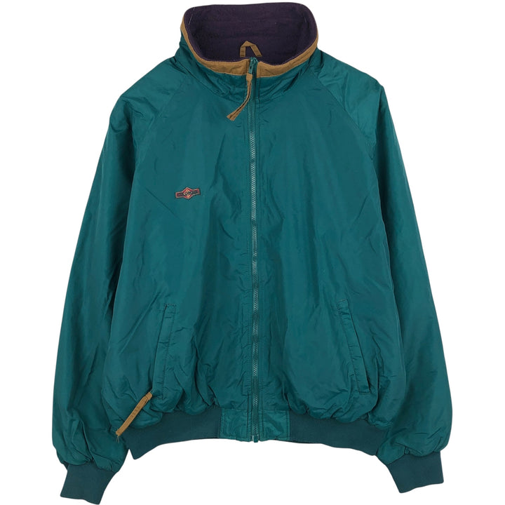 90'S Columbia White Tag Padded Puffer Jacket, Men's XL, Vintage Nylon green type Vintage Second Hand