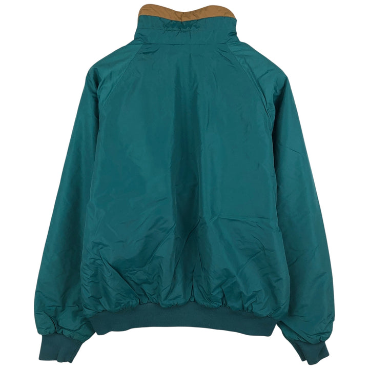 90'S Columbia White Tag Padded Puffer Jacket, Men's XL, Vintage Nylon green type Vintage Second Hand