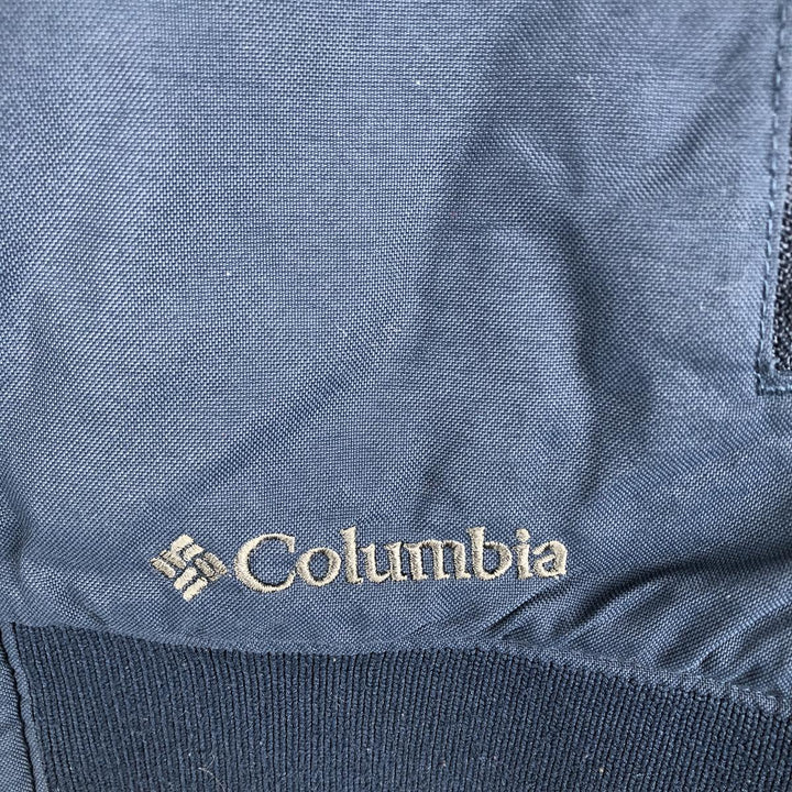 2000'S Columbia Nylon Blouson, Men's Size M Nylon navy blue type Vintage Second Hand
