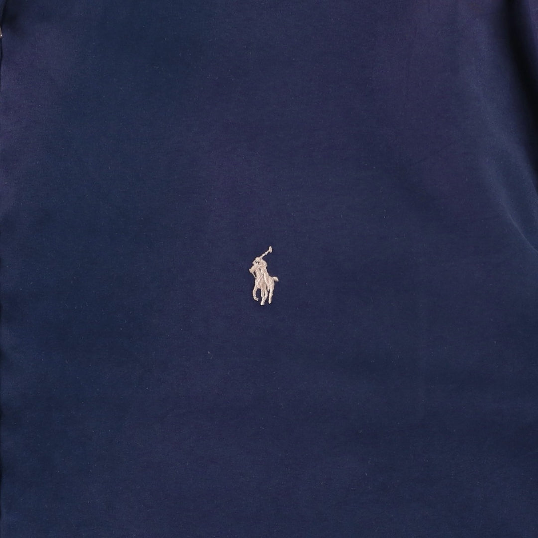 Ralph Lauren POLO by Ralph Lauren Swing Top Sports Jacket Men's L size polyester navy blue type Vintage Second Hand