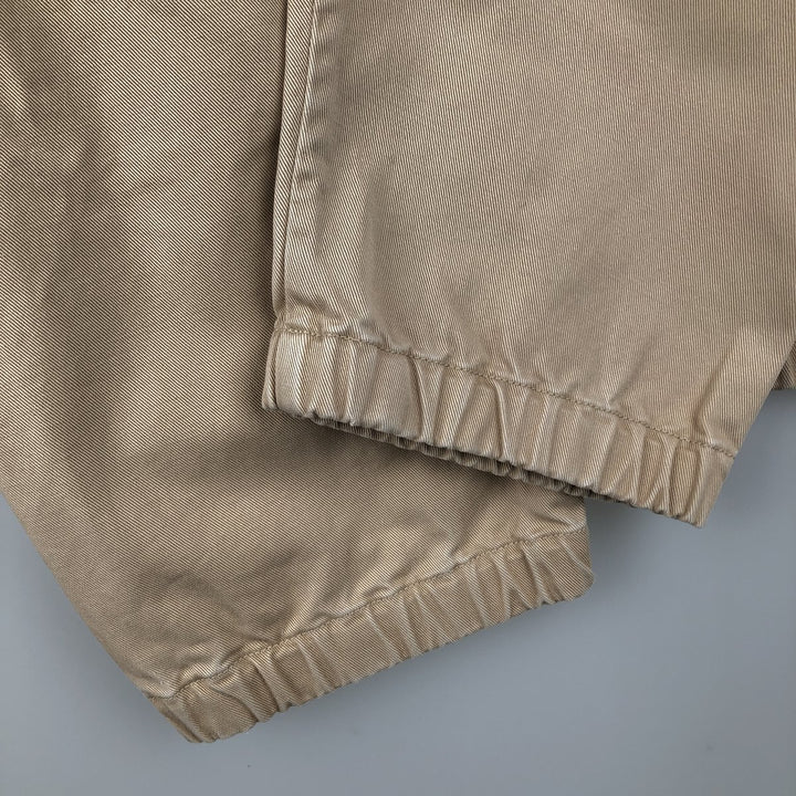 Ralph Lauren POLO by Ralph Lauren Swing Top Sports Jacket Men's L size cotton Beige type Vintage Second Hand