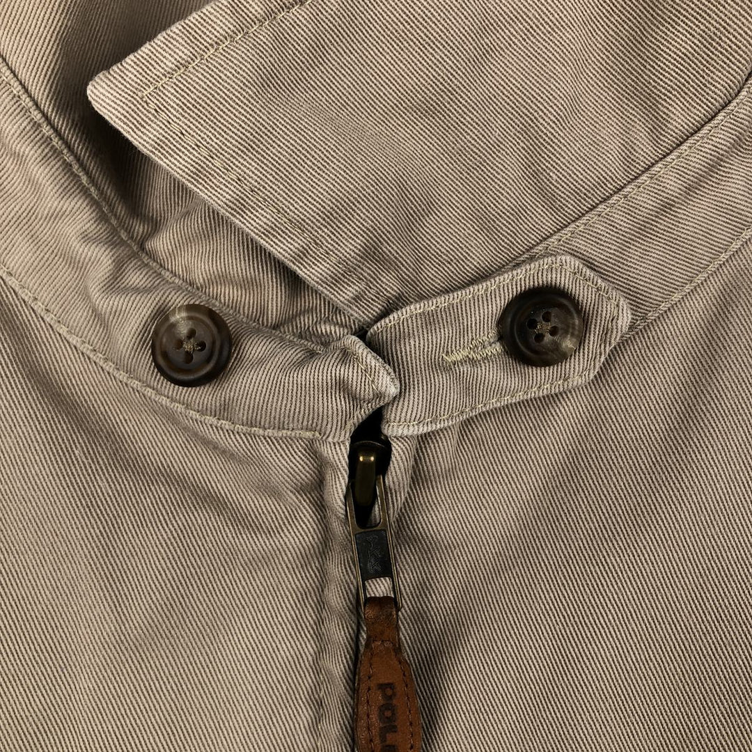 Ralph Lauren POLO by Ralph Lauren Swing Top Sports Jacket Men's L size cotton Beige type Vintage Second Hand