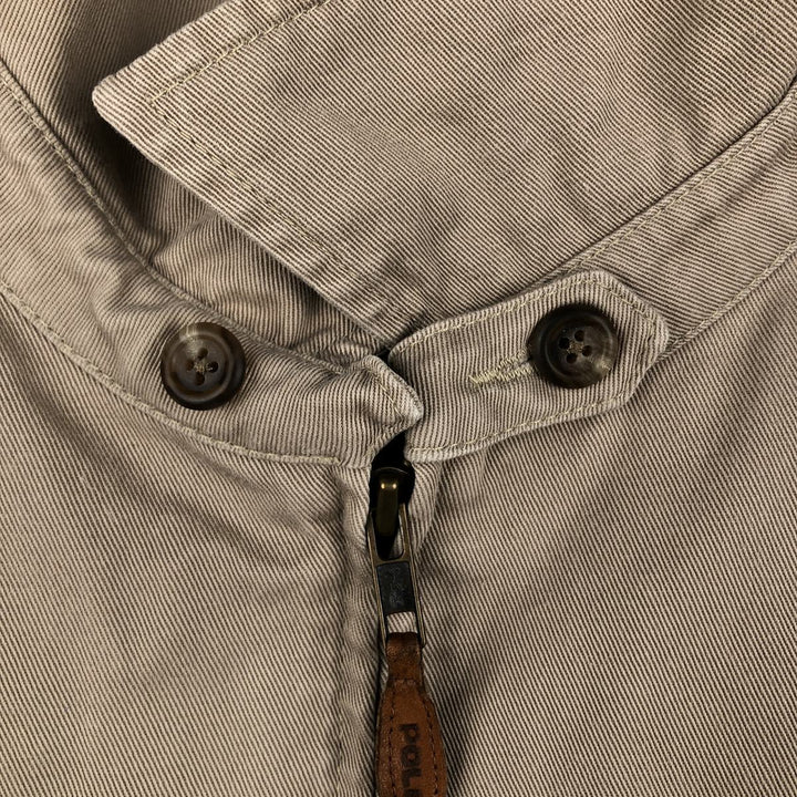 Ralph Lauren POLO by Ralph Lauren Swing Top Sports Jacket Men's L size cotton Beige type Vintage Second Hand