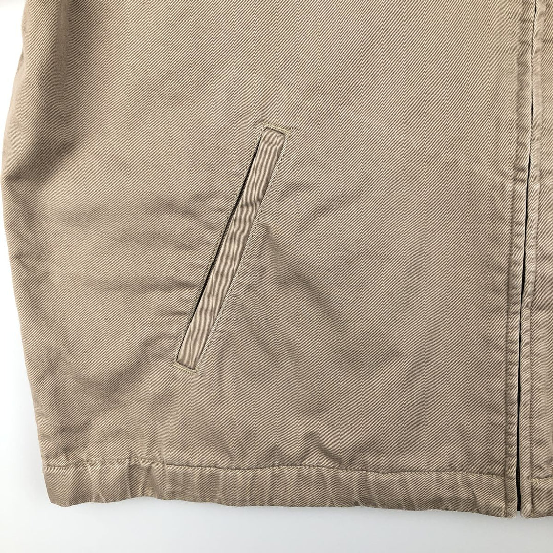 Ralph Lauren POLO by Ralph Lauren Swing Top Sports Jacket Men's L size cotton Beige type Vintage Second Hand