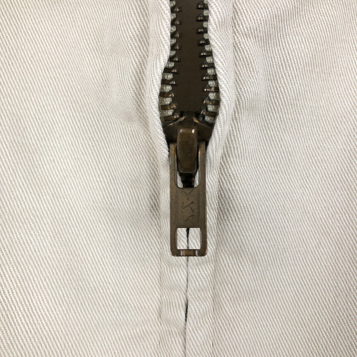 POLO by Ralph Lauren Swing Top Sports Jacket, Men's Size L cotton pale white type Vintage Second Hand