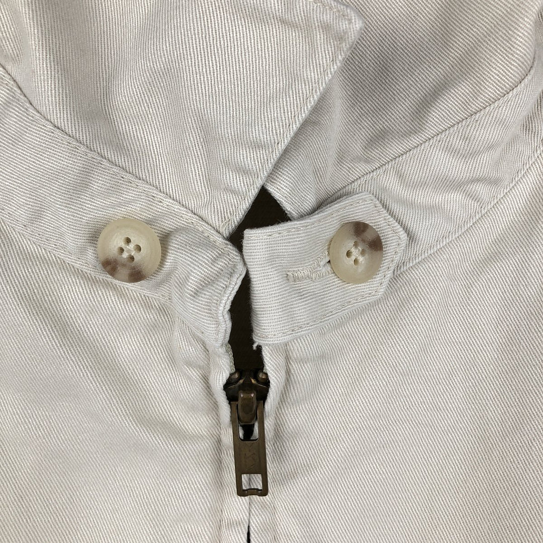 POLO by Ralph Lauren Swing Top Sports Jacket, Men's Size L cotton pale white type Vintage Second Hand