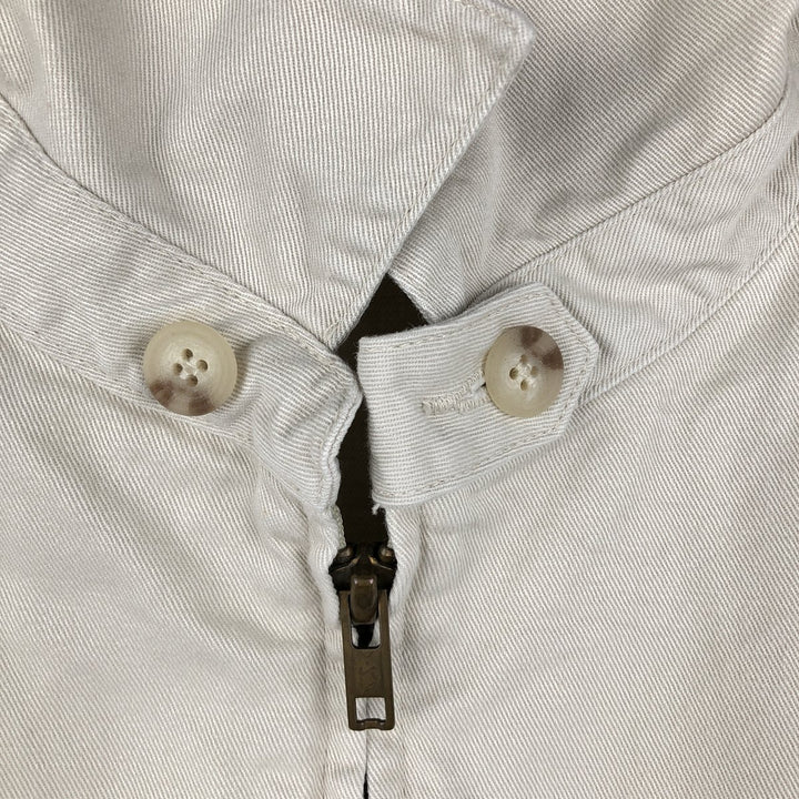 POLO by Ralph Lauren Swing Top Sports Jacket, Men's Size L cotton pale white type Vintage Second Hand