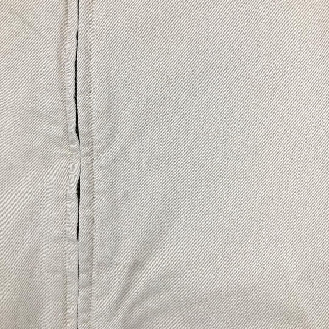 POLO by Ralph Lauren Swing Top Sports Jacket, Men's Size L cotton pale white type Vintage Second Hand