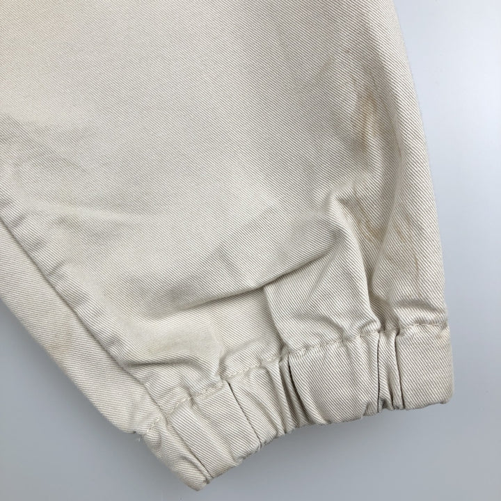 POLO by Ralph Lauren Swing Top Sports Jacket, Men's Size L cotton pale white type Vintage Second Hand