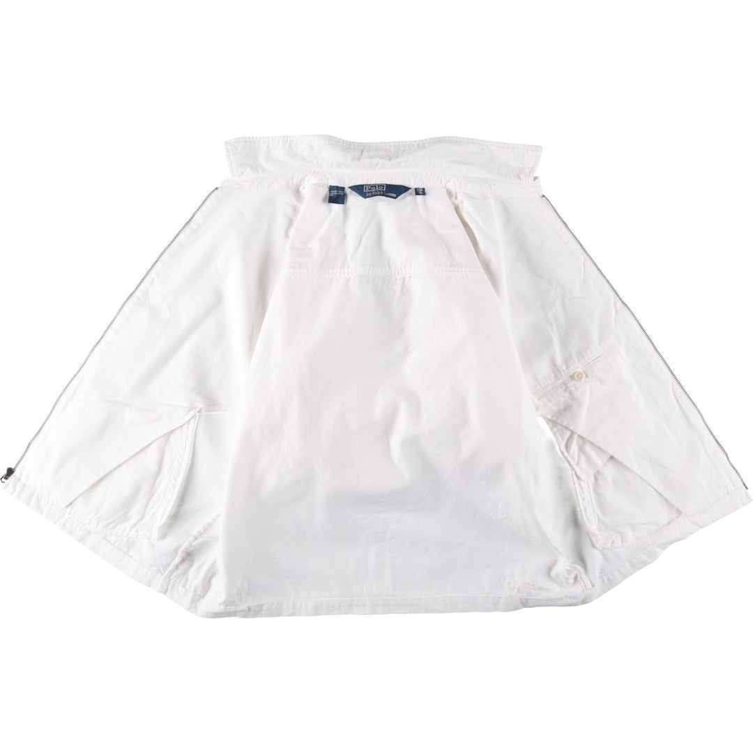 Ralph Lauren POLO by Ralph Lauren Swing Top Sports Jacket Men's XL cotton white type Vintage Second Hand