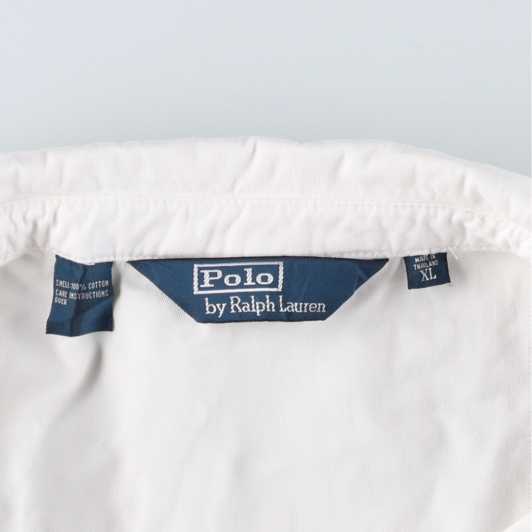 Ralph Lauren POLO by Ralph Lauren Swing Top Sports Jacket Men's XL cotton white type Vintage Second Hand