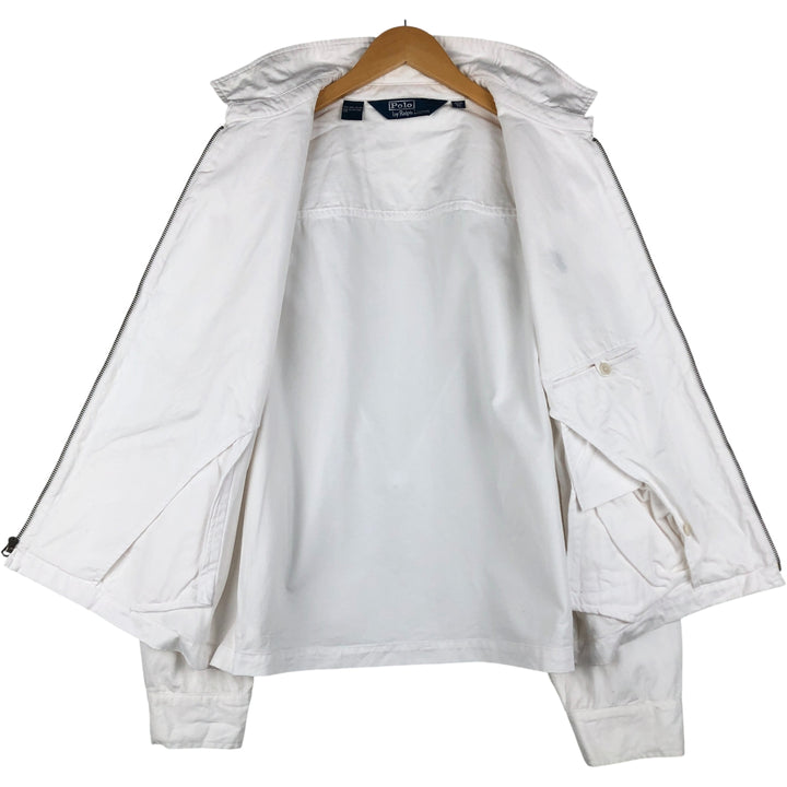 Ralph Lauren POLO by Ralph Lauren Swing Top Sports Jacket Men's XL cotton white type Vintage Second Hand