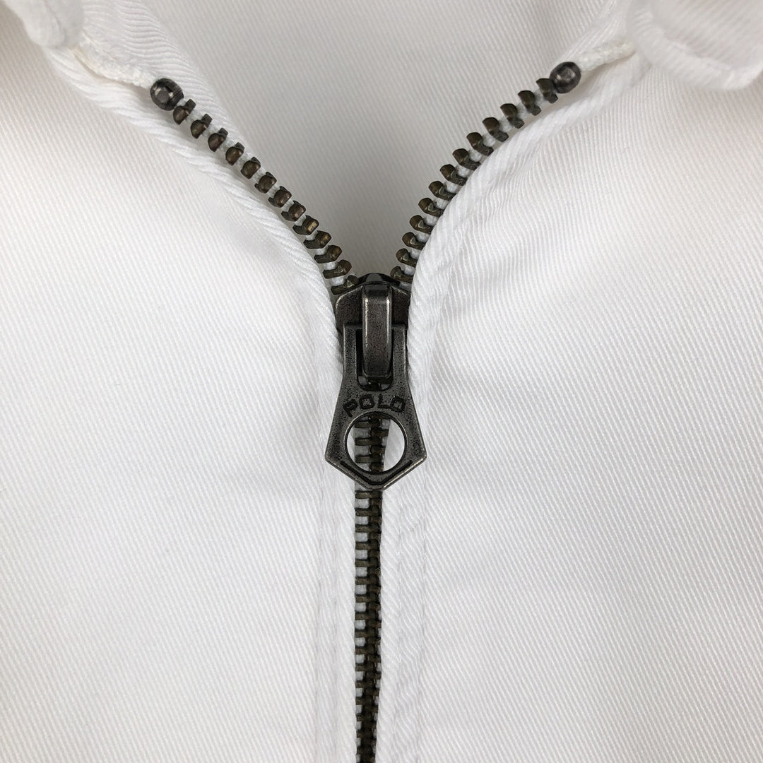 Ralph Lauren POLO by Ralph Lauren Swing Top Sports Jacket Men's XL cotton white type Vintage Second Hand