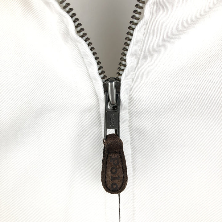 Ralph Lauren POLO by Ralph Lauren Swing Top Sports Jacket Men's L size cotton white type Vintage Second Hand