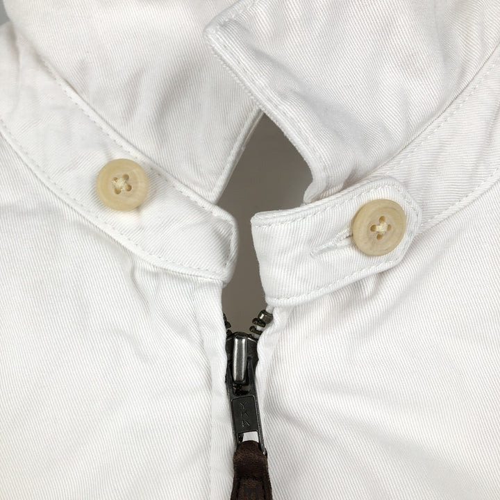 Ralph Lauren POLO by Ralph Lauren Swing Top Sports Jacket Men's L size cotton white type Vintage Second Hand