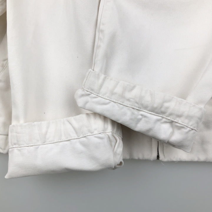 Ralph Lauren POLO by Ralph Lauren Swing Top Sports Jacket Men's L size cotton white type Vintage Second Hand
