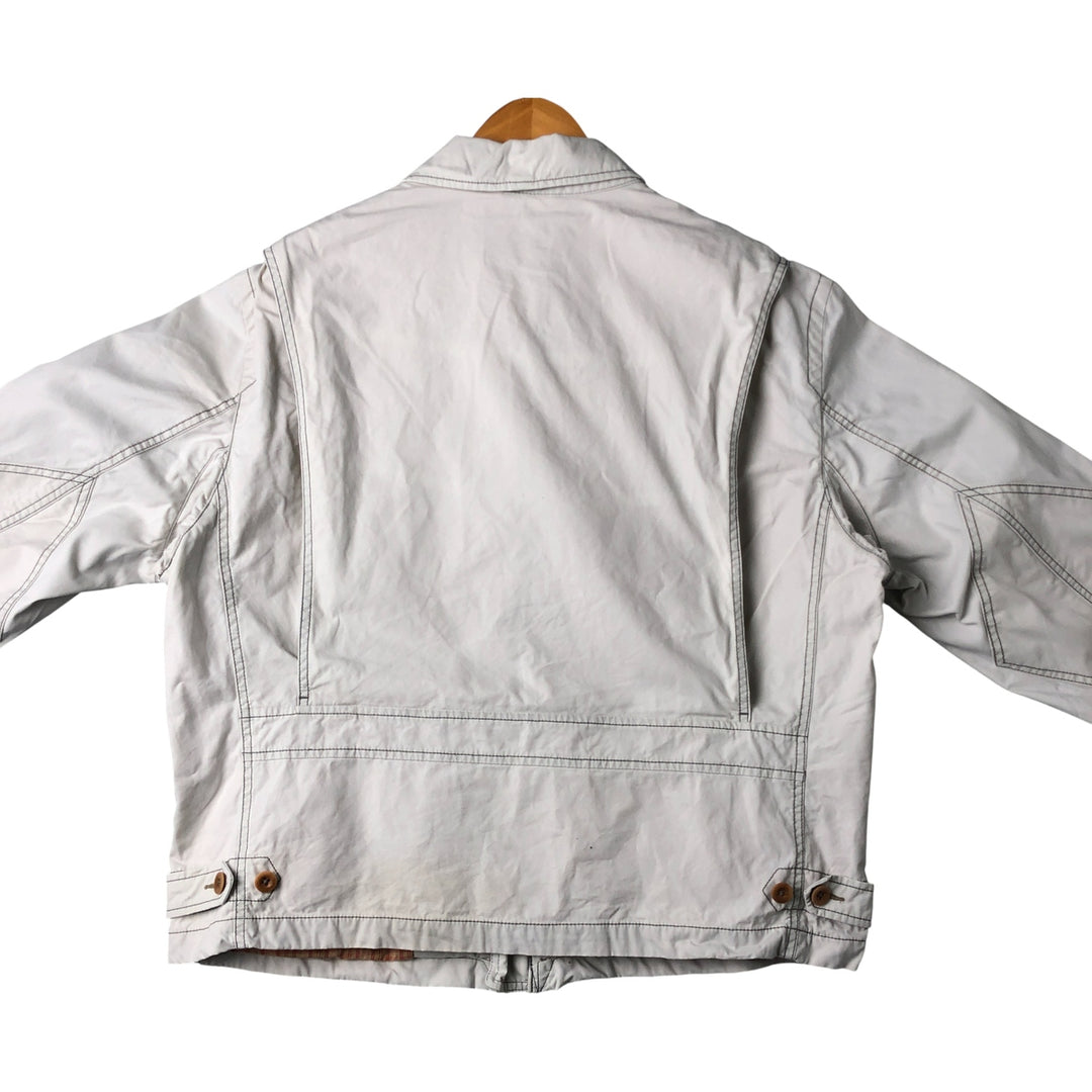 Ralph Lauren POLO by Ralph Lauren Swing Top Sports Jacket Men's XL cotton white type Vintage Second Hand