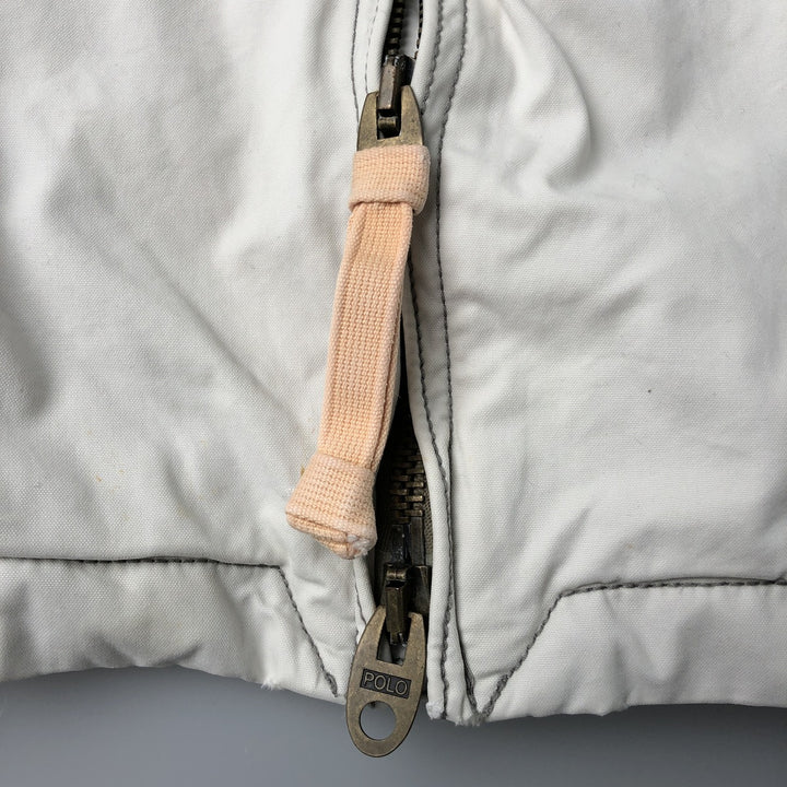 Ralph Lauren POLO by Ralph Lauren Swing Top Sports Jacket Men's XL cotton white type Vintage Second Hand