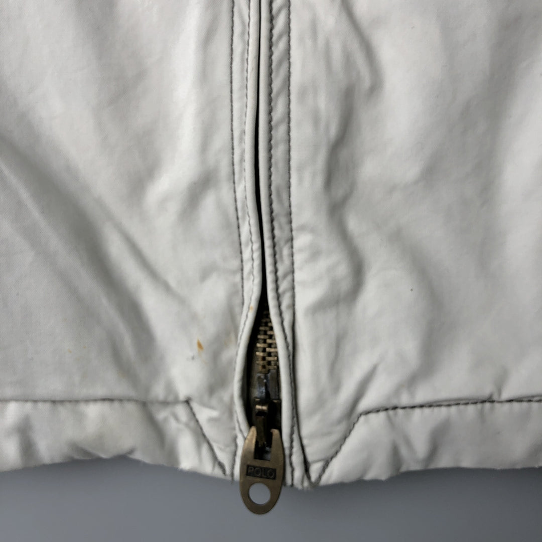 Ralph Lauren POLO by Ralph Lauren Swing Top Sports Jacket Men's XL cotton white type Vintage Second Hand