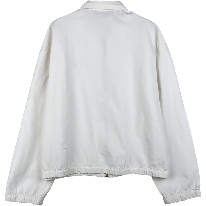 Ralph Lauren POLO by Ralph Lauren Swing Top Sports Jacket Men's L size cotton white type Vintage Second Hand