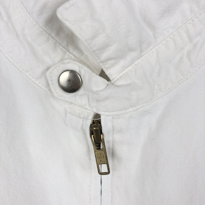 Ralph Lauren POLO by Ralph Lauren Swing Top Sports Jacket Men's L size cotton white type Vintage Second Hand