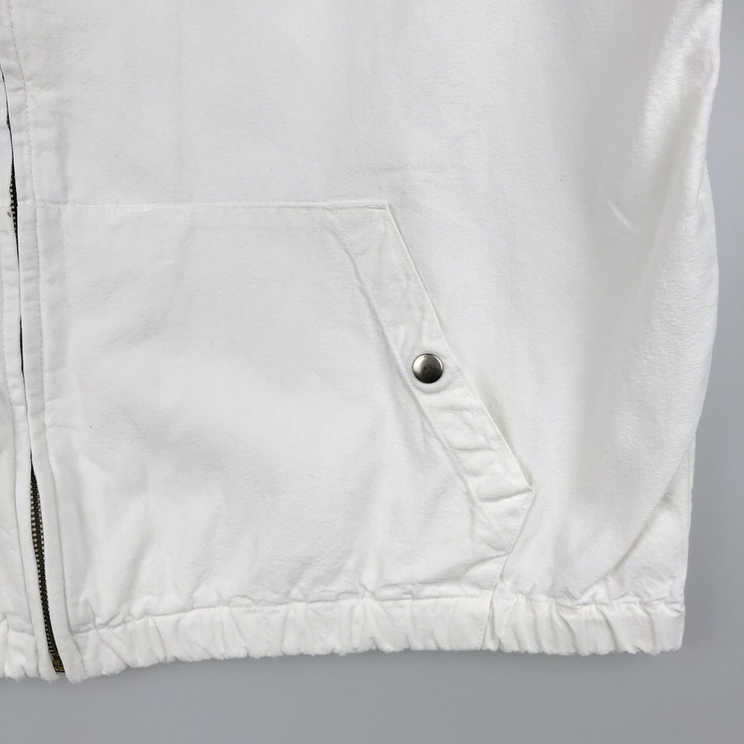 Ralph Lauren POLO by Ralph Lauren Swing Top Sports Jacket Men's L size cotton white type Vintage Second Hand
