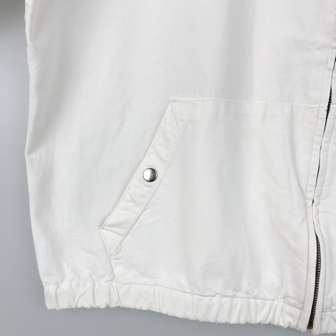 Ralph Lauren POLO by Ralph Lauren Swing Top Sports Jacket Men's L size cotton white type Vintage Second Hand