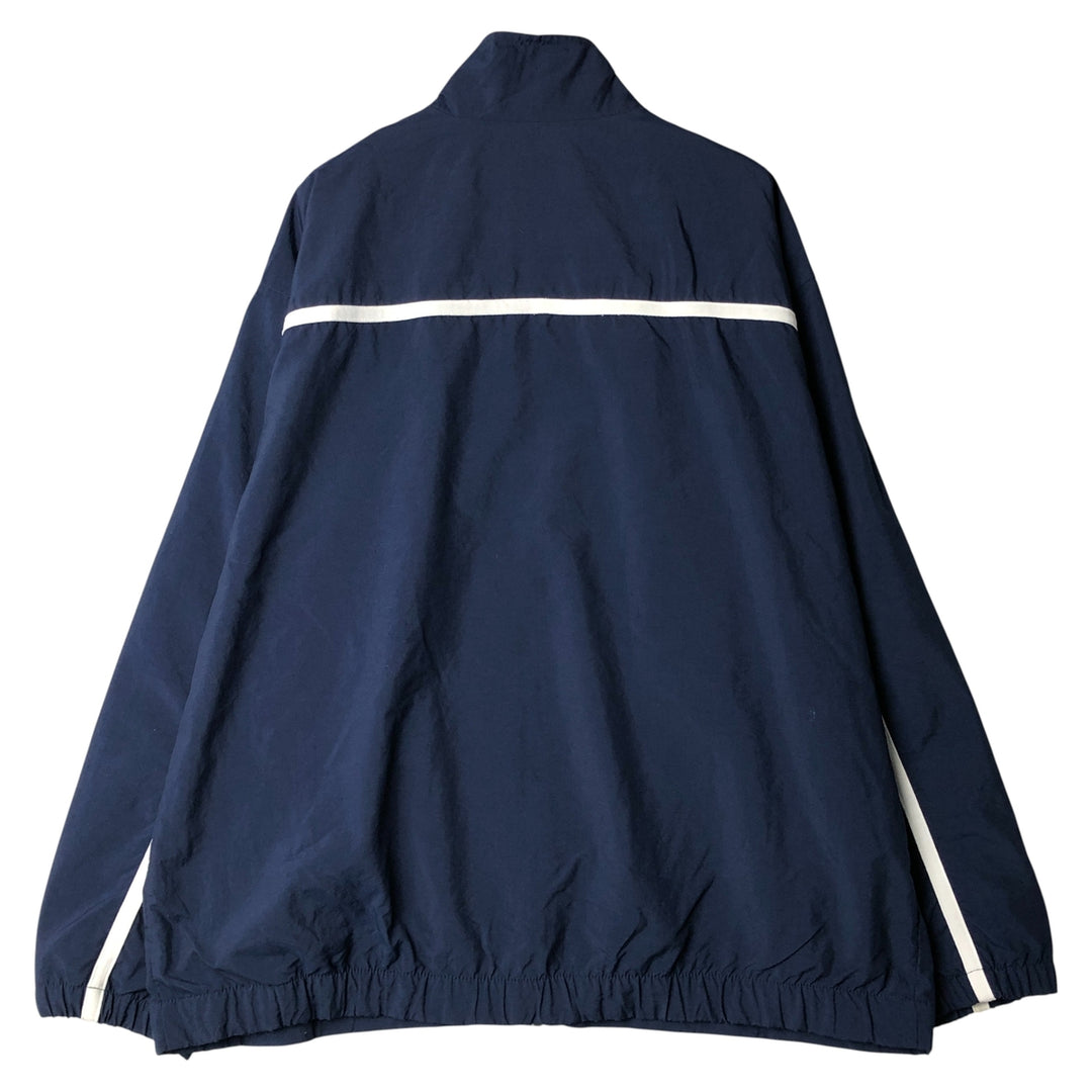 ~00'S Nike Team Windbreaker Men's XL polyester navy blue type Vintage Second Hand