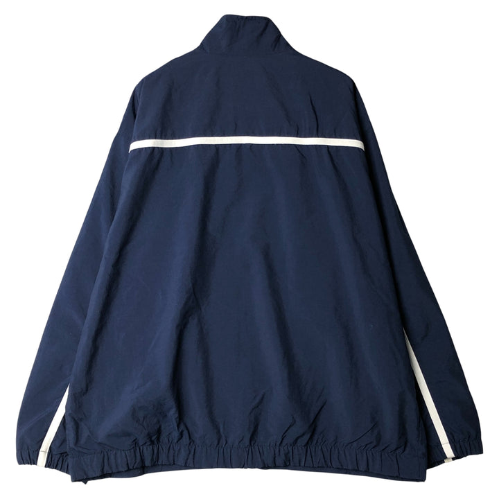 ~00'S Nike Team Windbreaker Men's XL polyester navy blue type Vintage Second Hand
