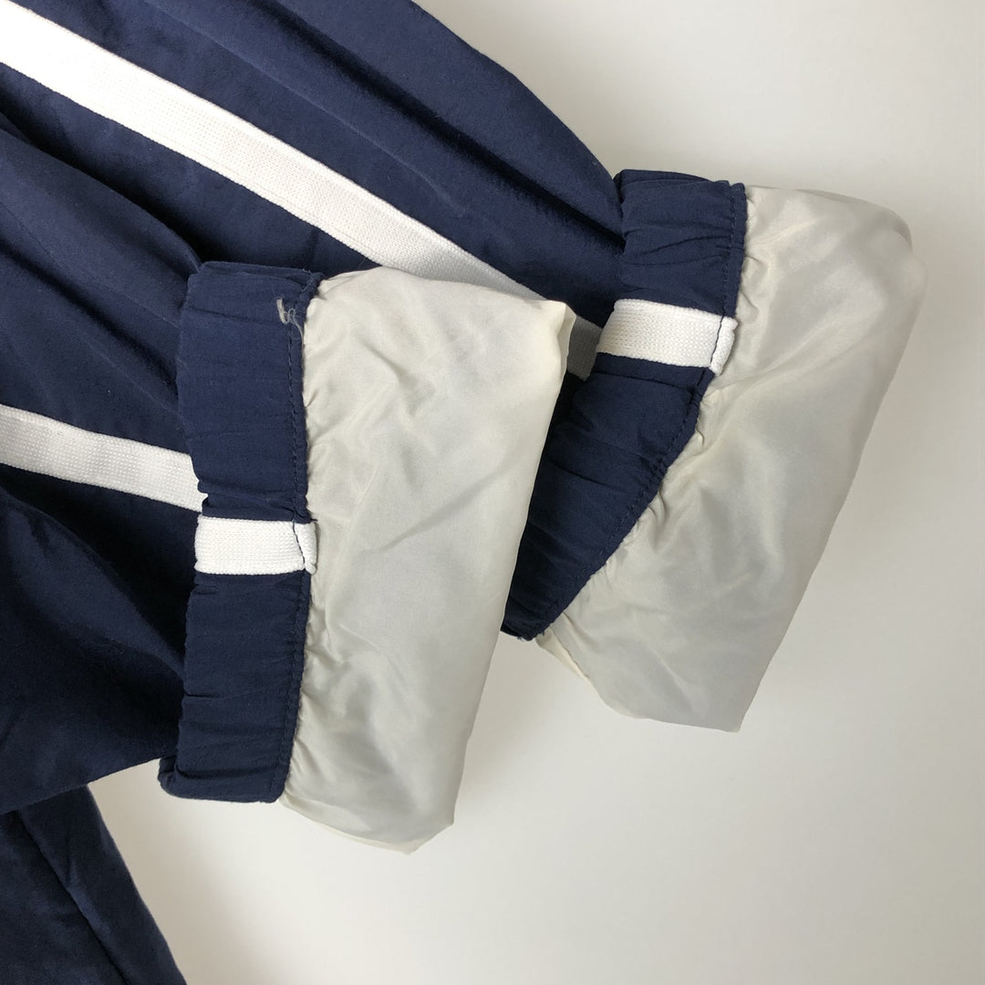 ~00'S Nike Team Windbreaker Men's XL polyester navy blue type Vintage Second Hand