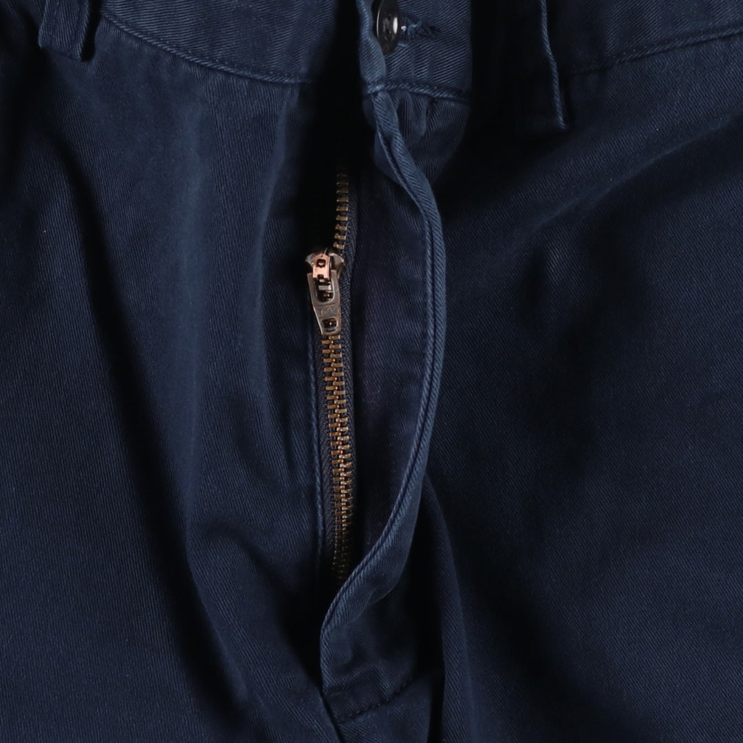 Ralph Lauren POLO by Ralph Lauren PRESTON PANT Chino pants for men, equivalent to w37 cotton navy blue type Vintage Second Hand