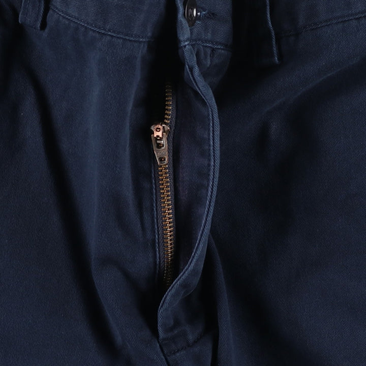 Ralph Lauren POLO by Ralph Lauren PRESTON PANT Chino pants for men, equivalent to w37 cotton navy blue type Vintage Second Hand