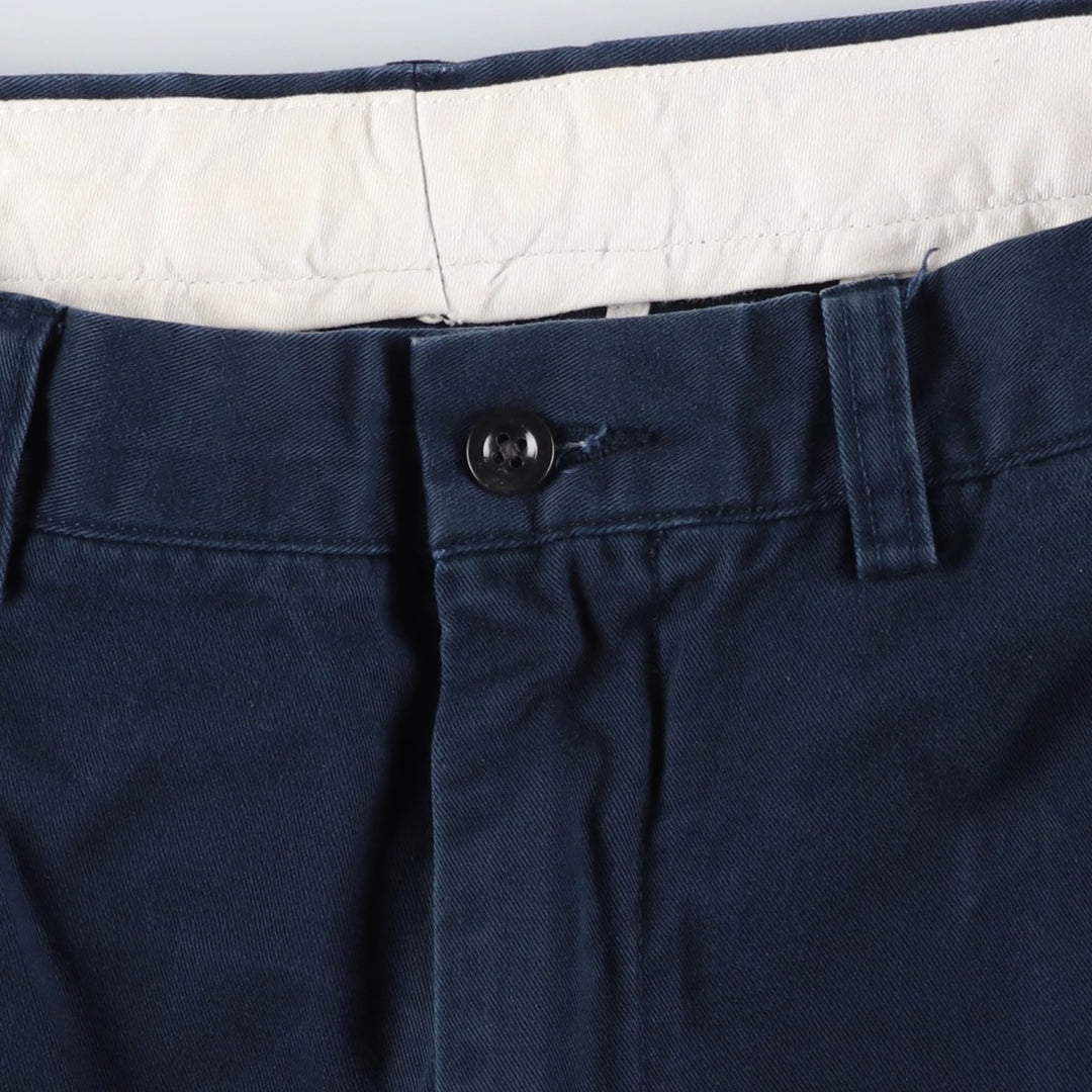 Ralph Lauren POLO by Ralph Lauren PRESTON PANT Chino pants for men, equivalent to w37 cotton navy blue type Vintage Second Hand