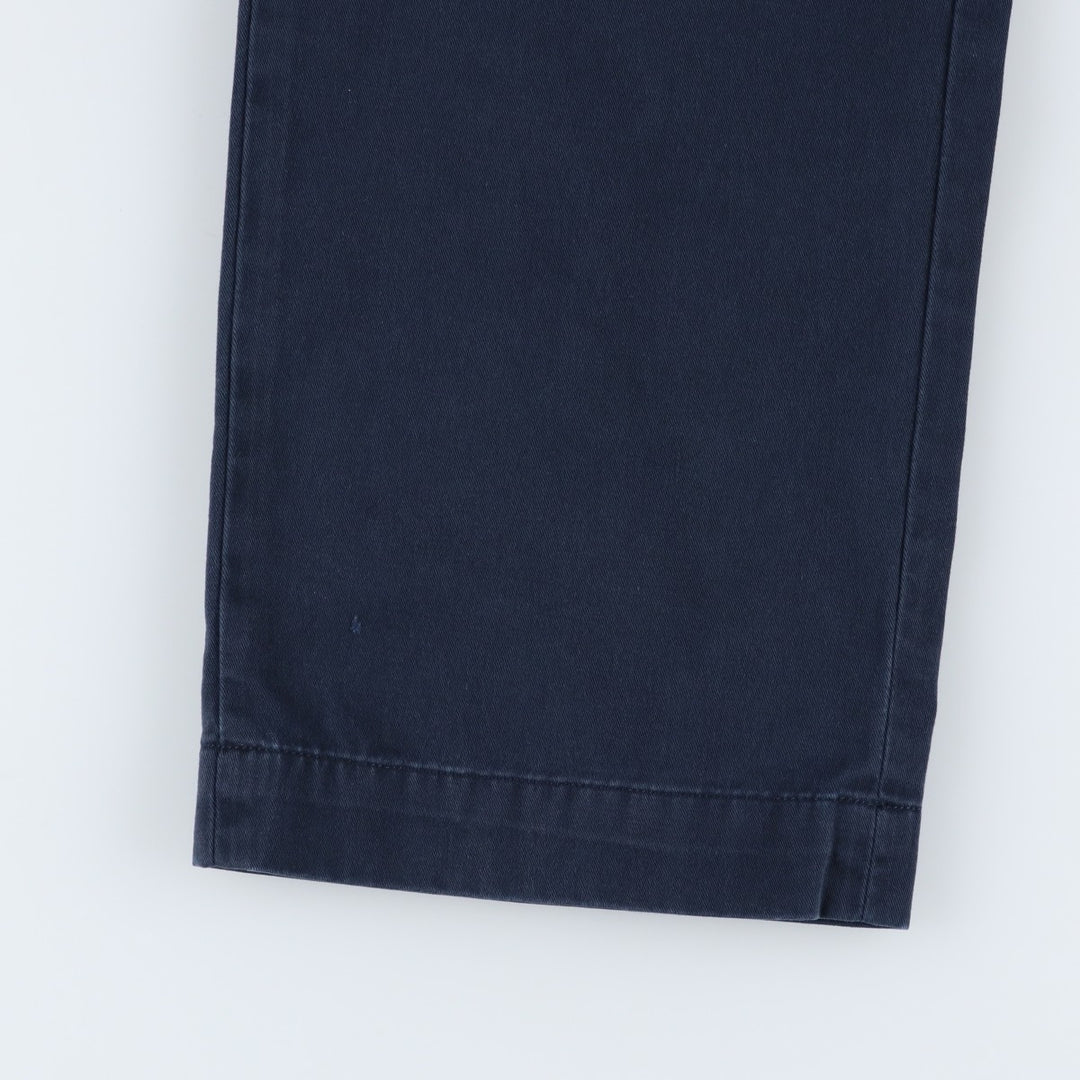 Ralph Lauren POLO by Ralph Lauren PRESTON PANT Chino pants for men, equivalent to w37 cotton navy blue type Vintage Second Hand