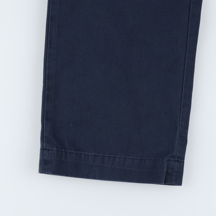 Ralph Lauren POLO by Ralph Lauren PRESTON PANT Chino pants for men, equivalent to w37 cotton navy blue type Vintage Second Hand