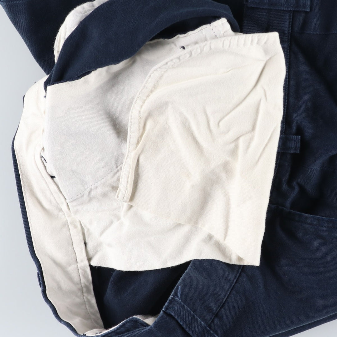 Ralph Lauren POLO by Ralph Lauren PRESTON PANT Chino pants for men, equivalent to w37 cotton navy blue type Vintage Second Hand