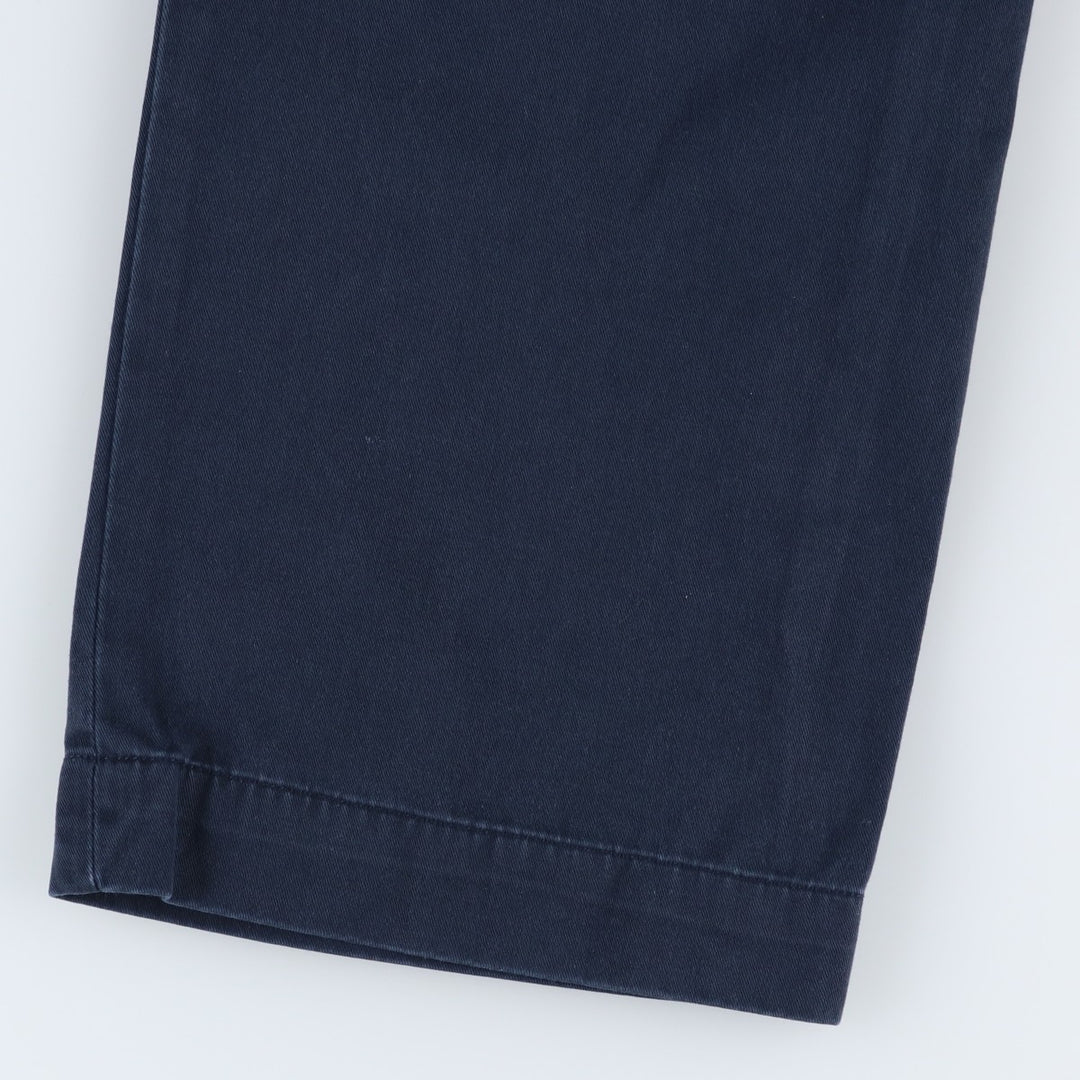 Ralph Lauren POLO by Ralph Lauren PRESTON PANT Chino pants for men, equivalent to w37 cotton navy blue type Vintage Second Hand